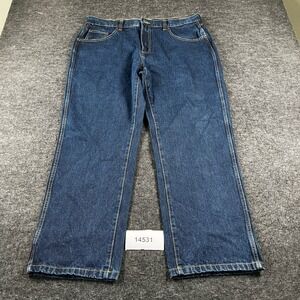 Red Head Brand Co. Jeans Mens 38x30 Blue Denim Cotton Stretch Straight Leg